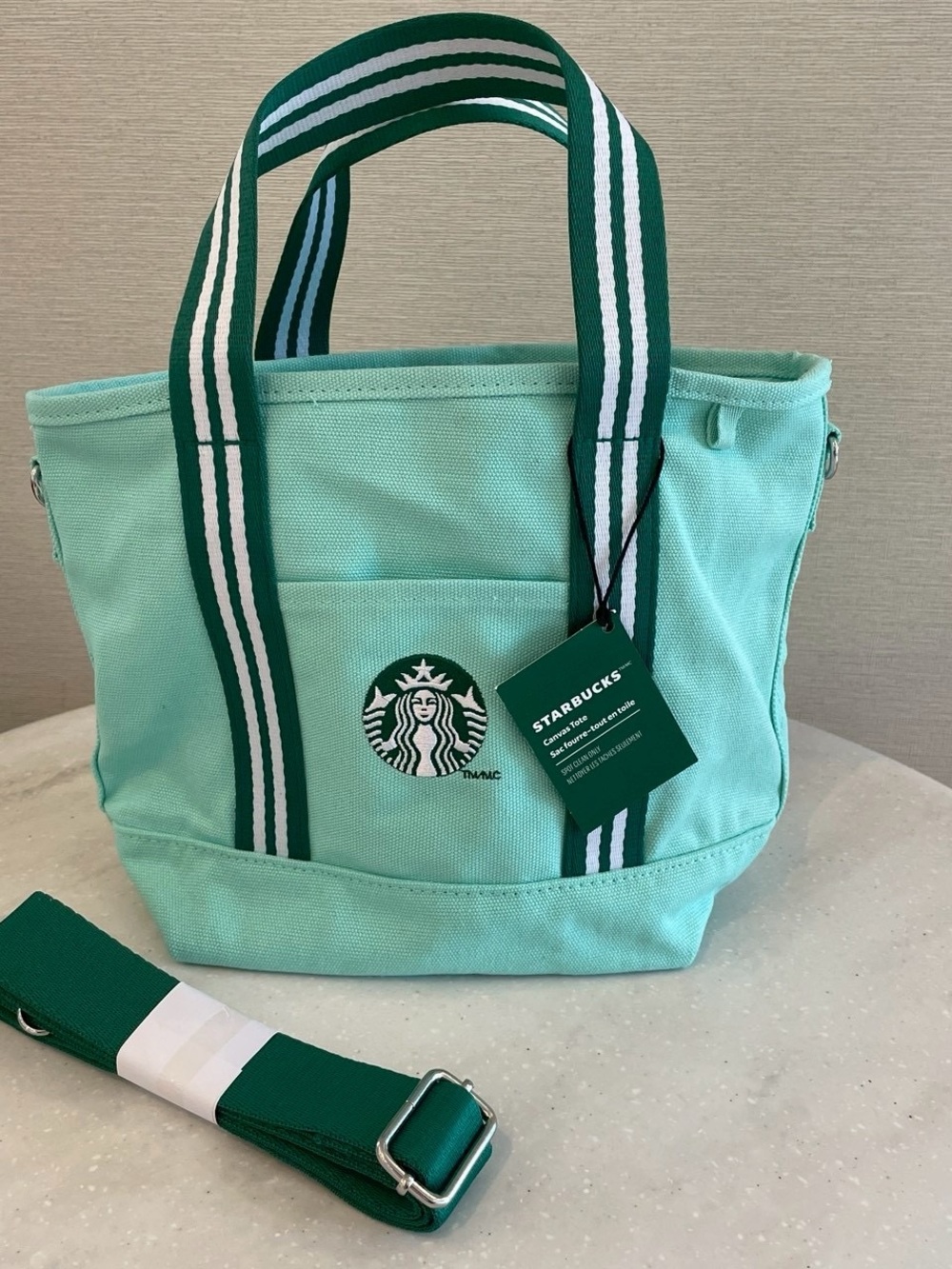 Starbucks Road Trip Collection 2026 Canvas Tote Bag  With Strap New With Tag